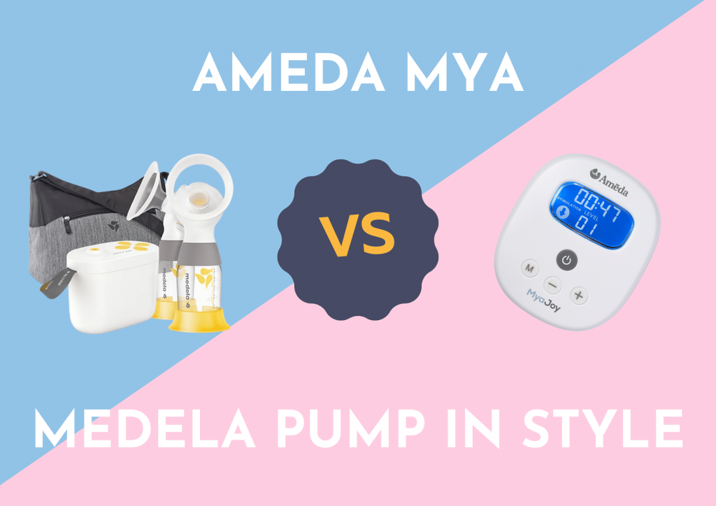 ameda mya vs medela pump in style