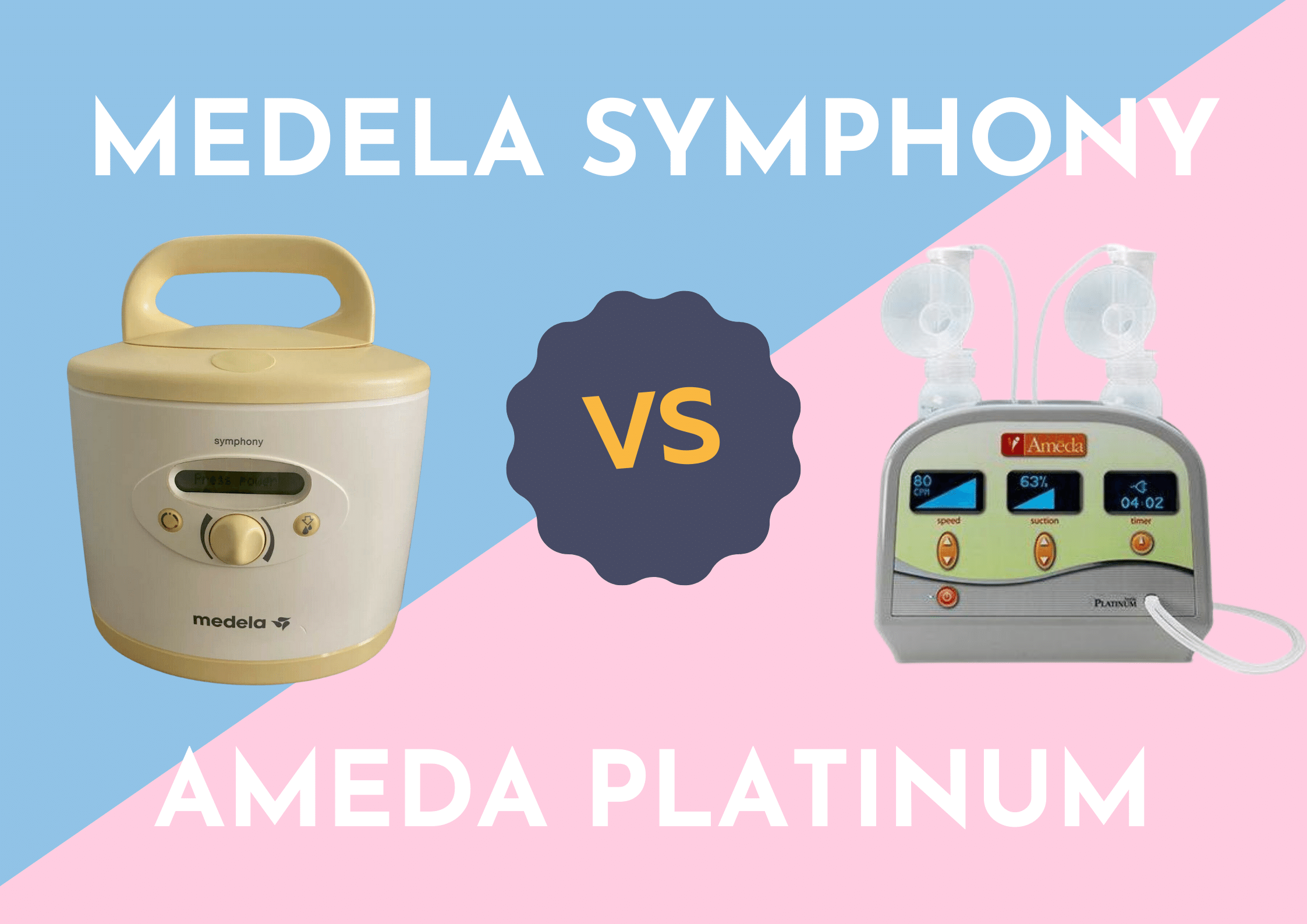 ameda platinum vs medela symphony