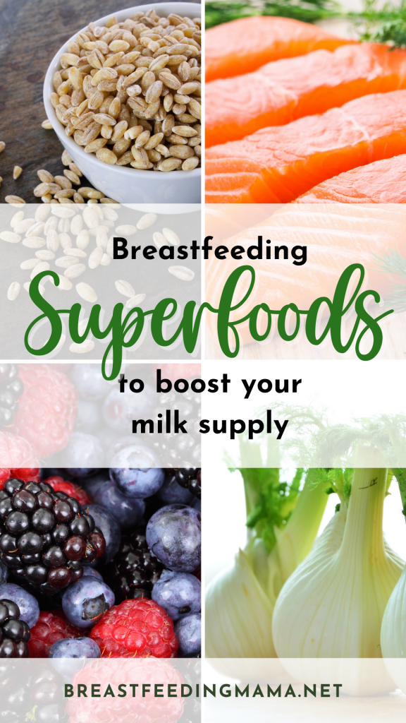 lactogenic foods pin