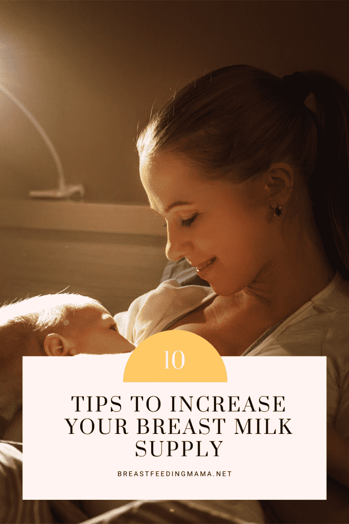 tips to increase your milk supply