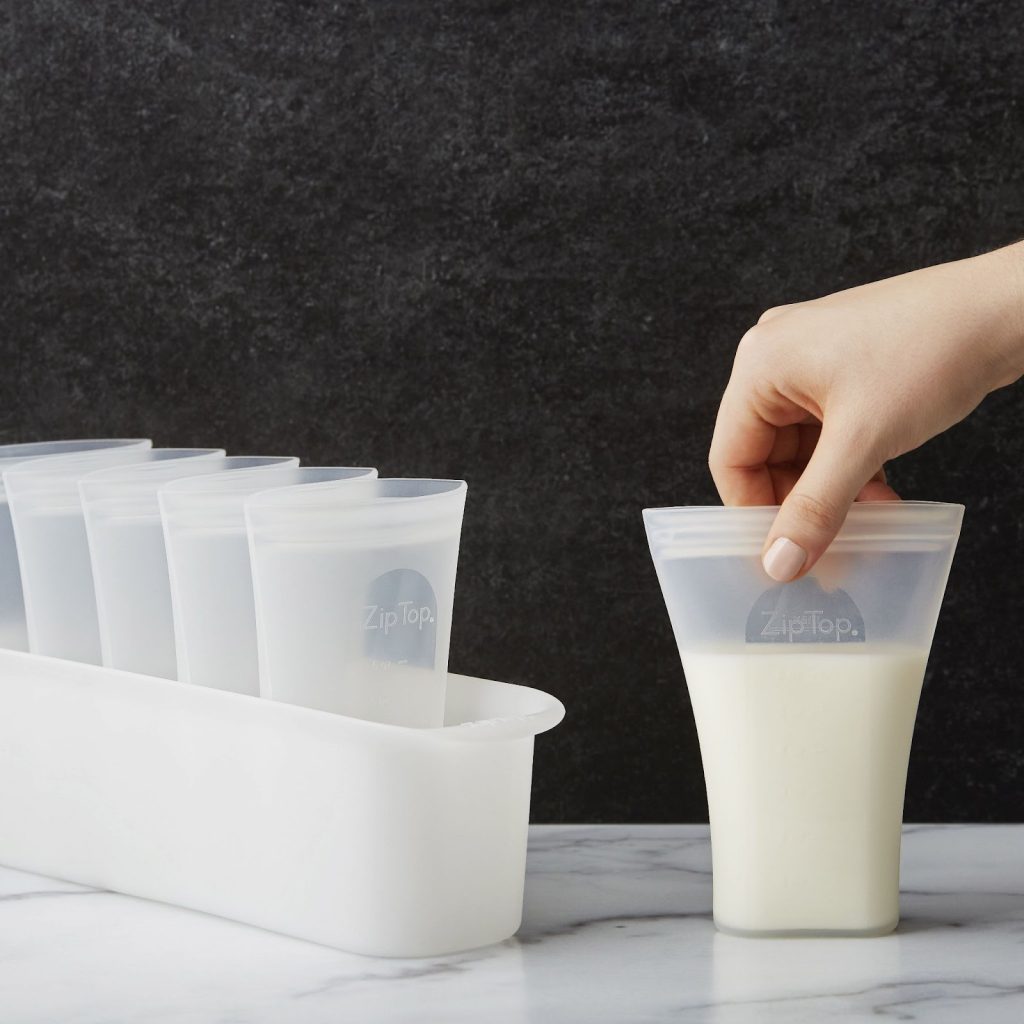 reusable breast milk bags