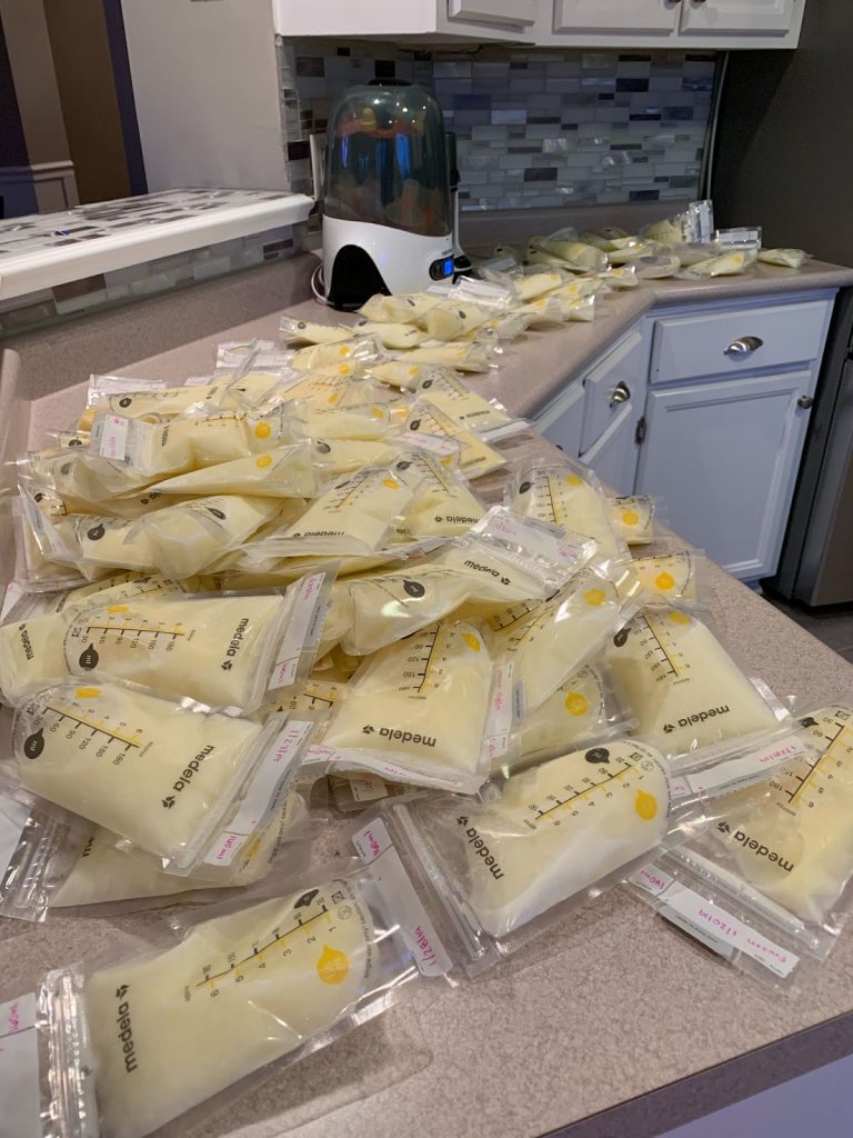 Building Your Breast Milk Stash