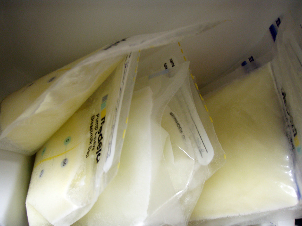frozen breast milk