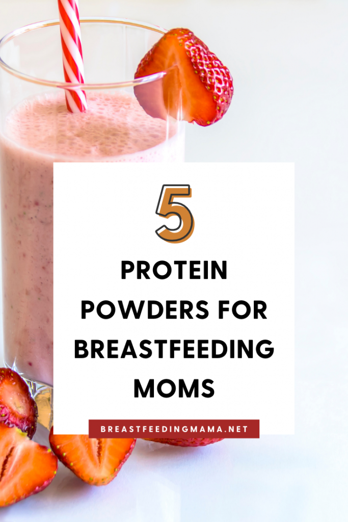 can you drink protein shakes while breastfeeding