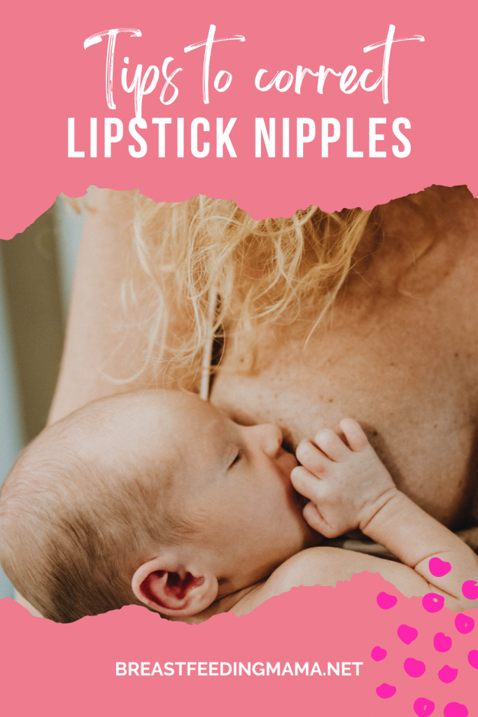 how to correct lipstick nipples